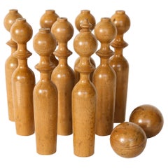 Vintage English Skittles Set