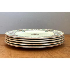 Set di 5 porcellane "Renaissance" di Staffordshire inglese d'epoca