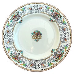 Set di 5 porcellane "Renaissance" di Staffordshire inglese d'epoca