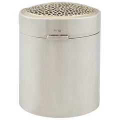 Vintage English Sterling Silver Box, Design Style