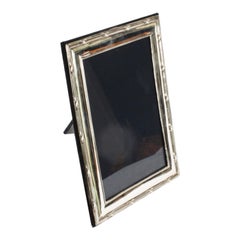 Vintage English Sterling Silver Photo Frame Carrs 1993 20th C