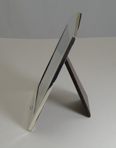 Vintage English Sterling Silver Photograph / Picture Frame, Art Deco, 1921