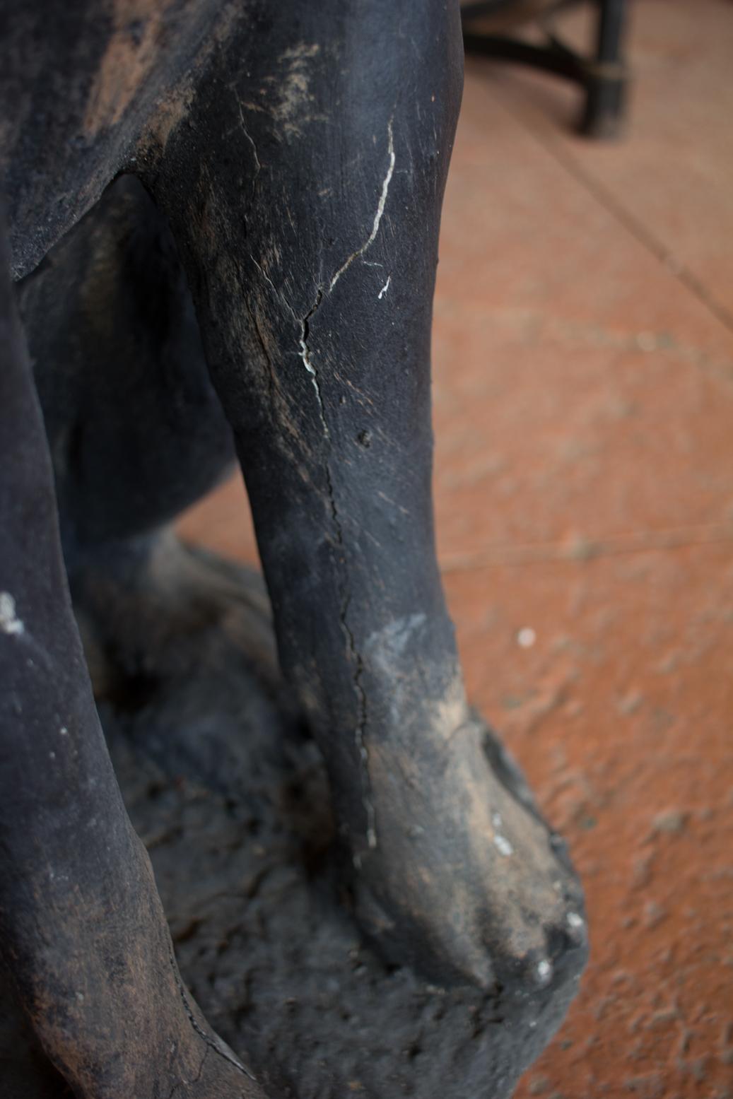 20th Century Vintage English Stone Dog