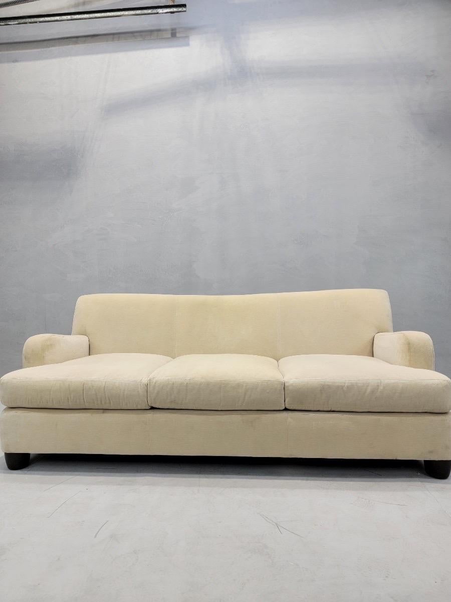 Ovales Sofa im englischen Vintage-Stil von Barbara Barry für Henredon, Oval Kollektionen im Angebot 3