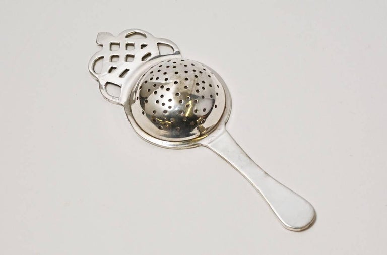 Vintage English Style Tea Strainer at 1stDibs
