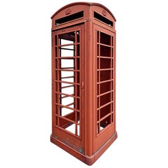 Antique English Telephone Booth, 19th Century