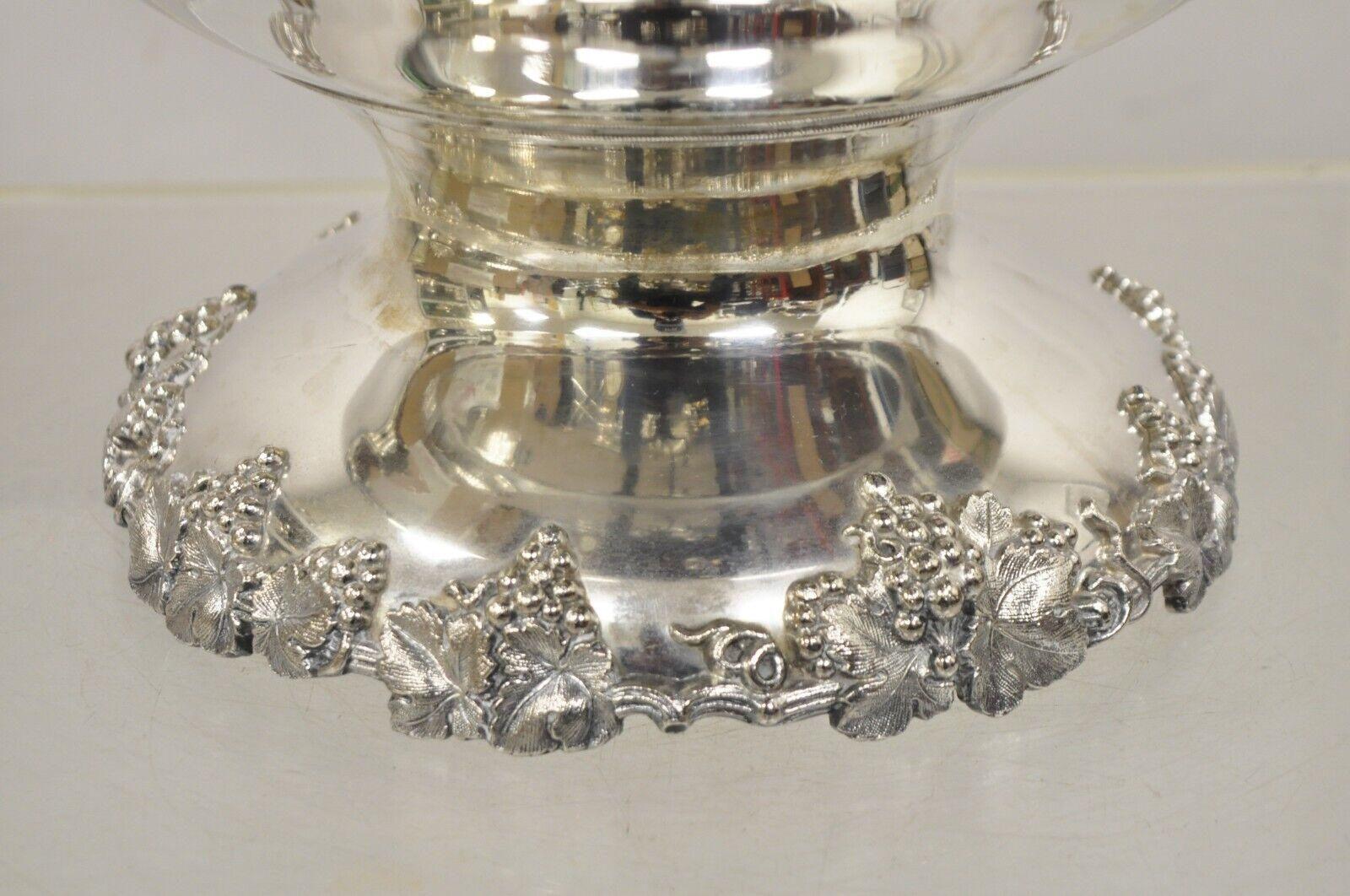 antique punch bowl with pedestal