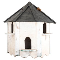 Vintage English Wood Dovecote or Birdhouse