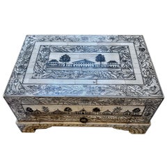 Vintage Engraved Box