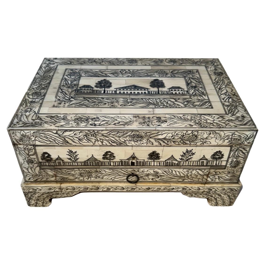 Vintage Engraved Box