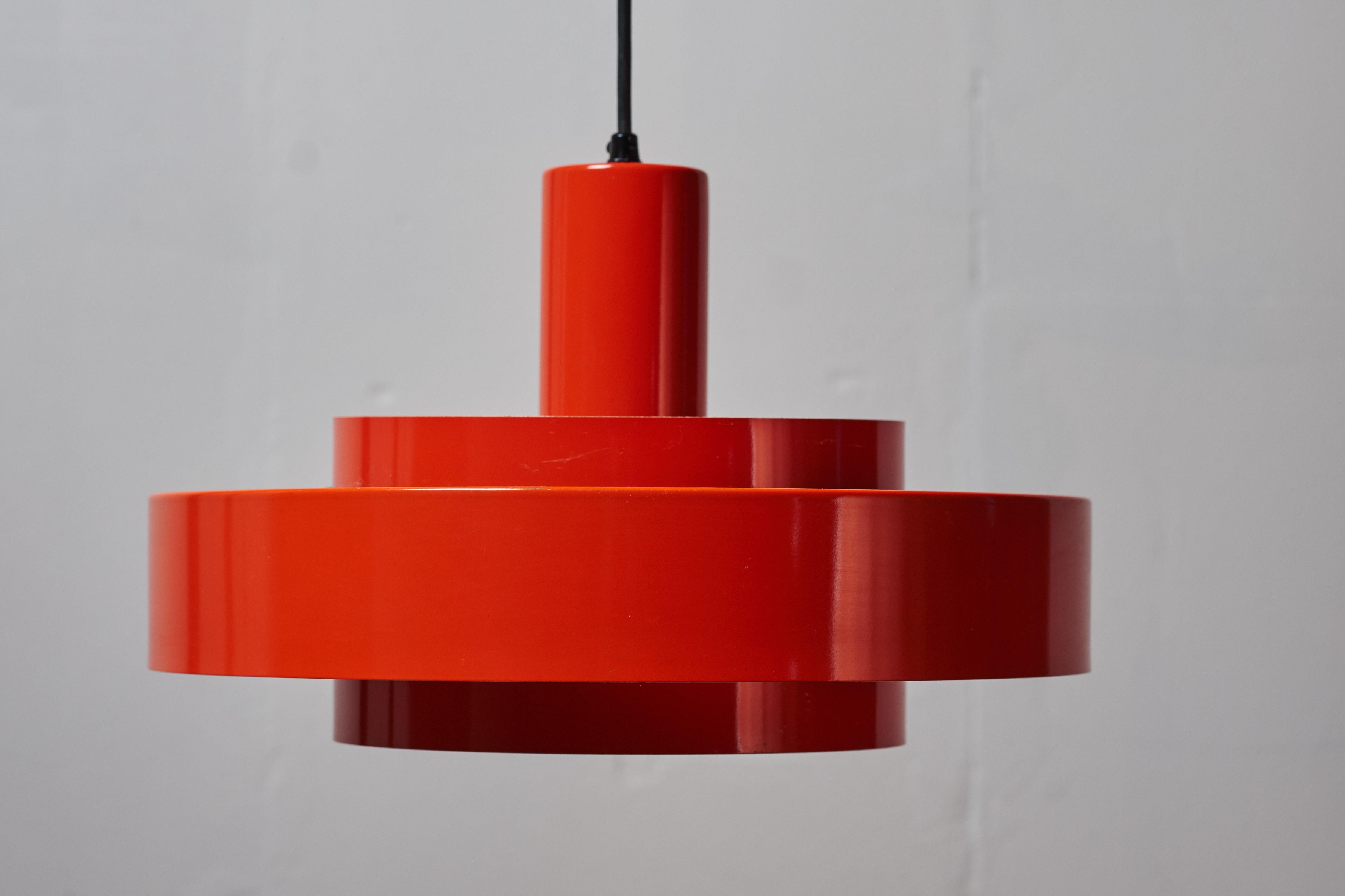 Vintage Equator Lamp by Johannes Hammerborg for Fog & Mørup In Good Condition In Middelfart, Fyn