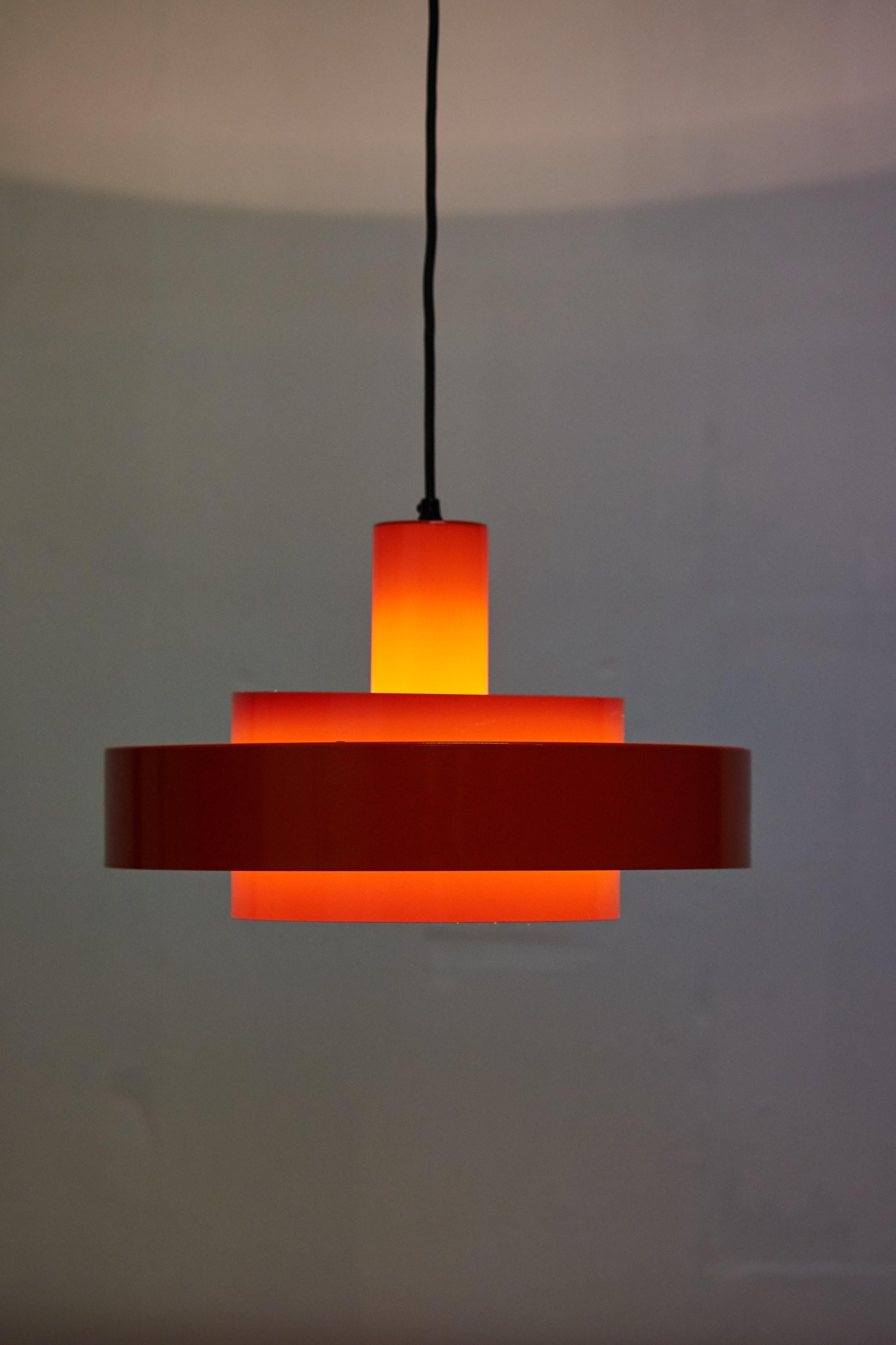Vintage Equator Lamp by Johannes Hammerborg for Fog & Mørup 1
