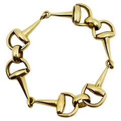 Retro Equestrian Bracelet 18k Gold