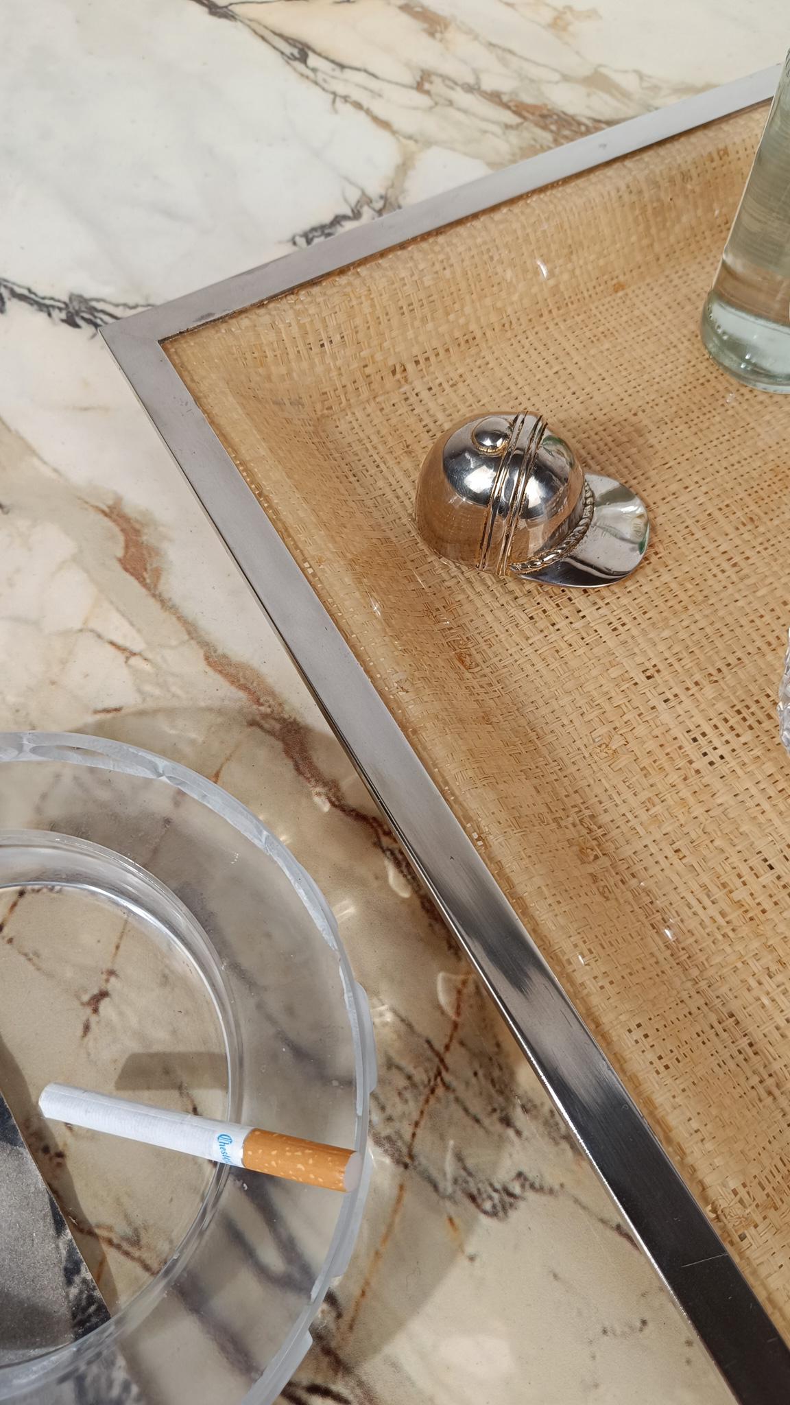 Vintage Reiten Helm Flaschenöffner in versilbert Messing Metall 70er Jahre (Italienisch) im Angebot