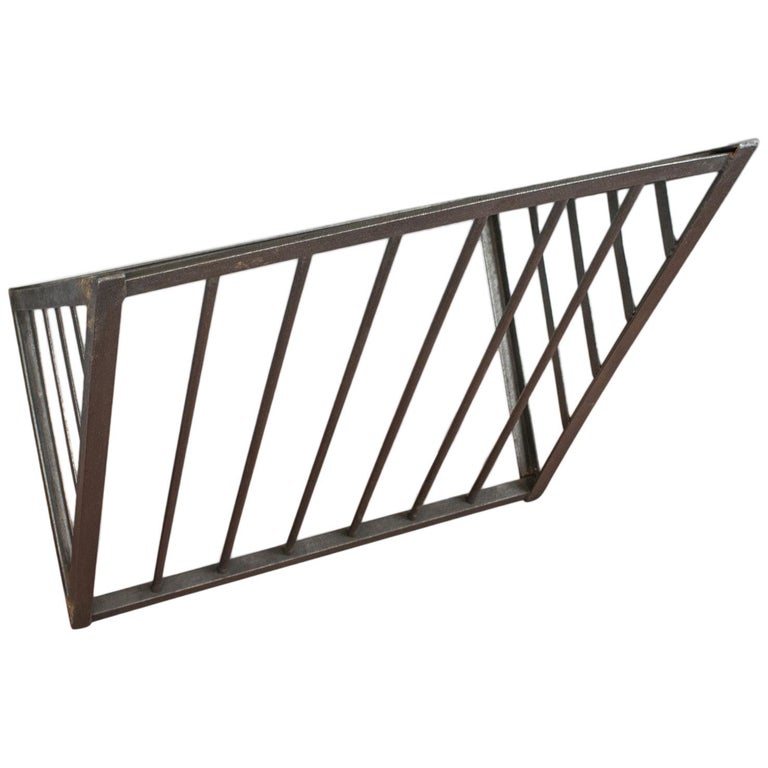 Vintage, Equine Hay Rack, English, Iron, Feeder, Garden Planter, circa