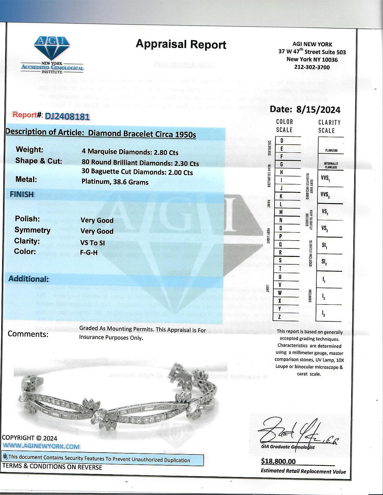 Crisscross-Armband aus Platin mit 7,10 Karat Diamanten im Zustand „Gut“ im Angebot in New York, NY