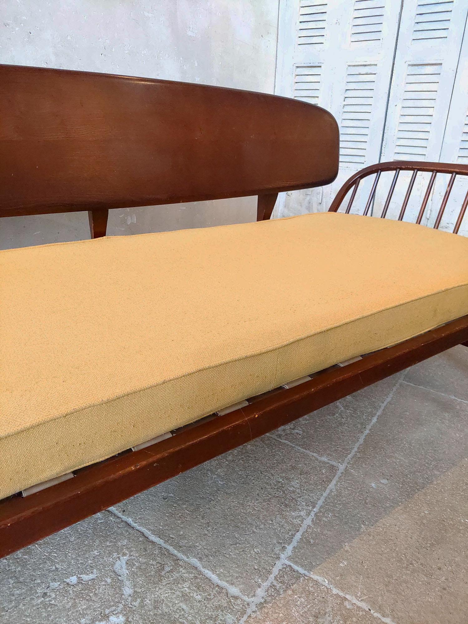 Mid-20th Century Vintage Ercol daybed studio sofa For Sale