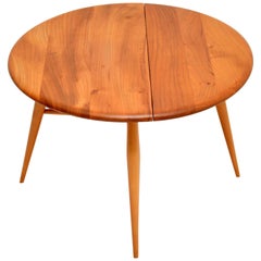 Retro Ercol Drop Leaf Coffee Table in Elm