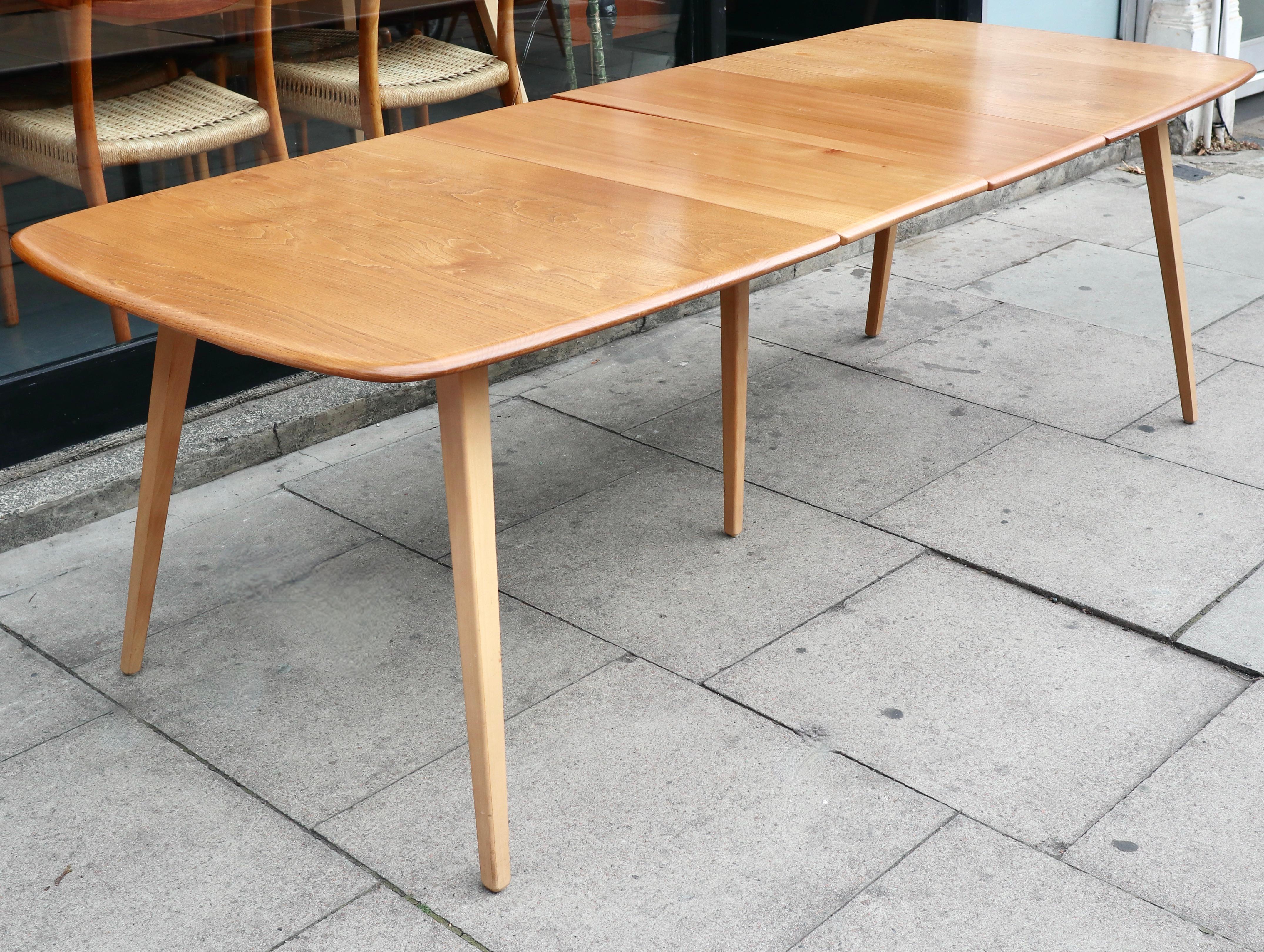round ercol table