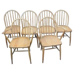 Vintage Ercol Hoop-Back Windsor Dining Chairs