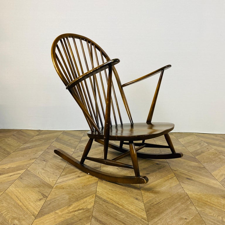 Ercol grandfather new arrivals rocking chair