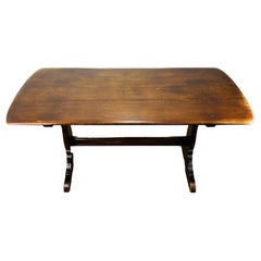 Used Ercol Refectory Dining Table Model 419, 1960s