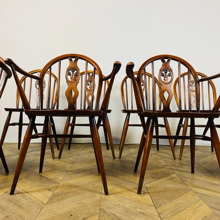 Ercol fleur de lys dining chairs discount
