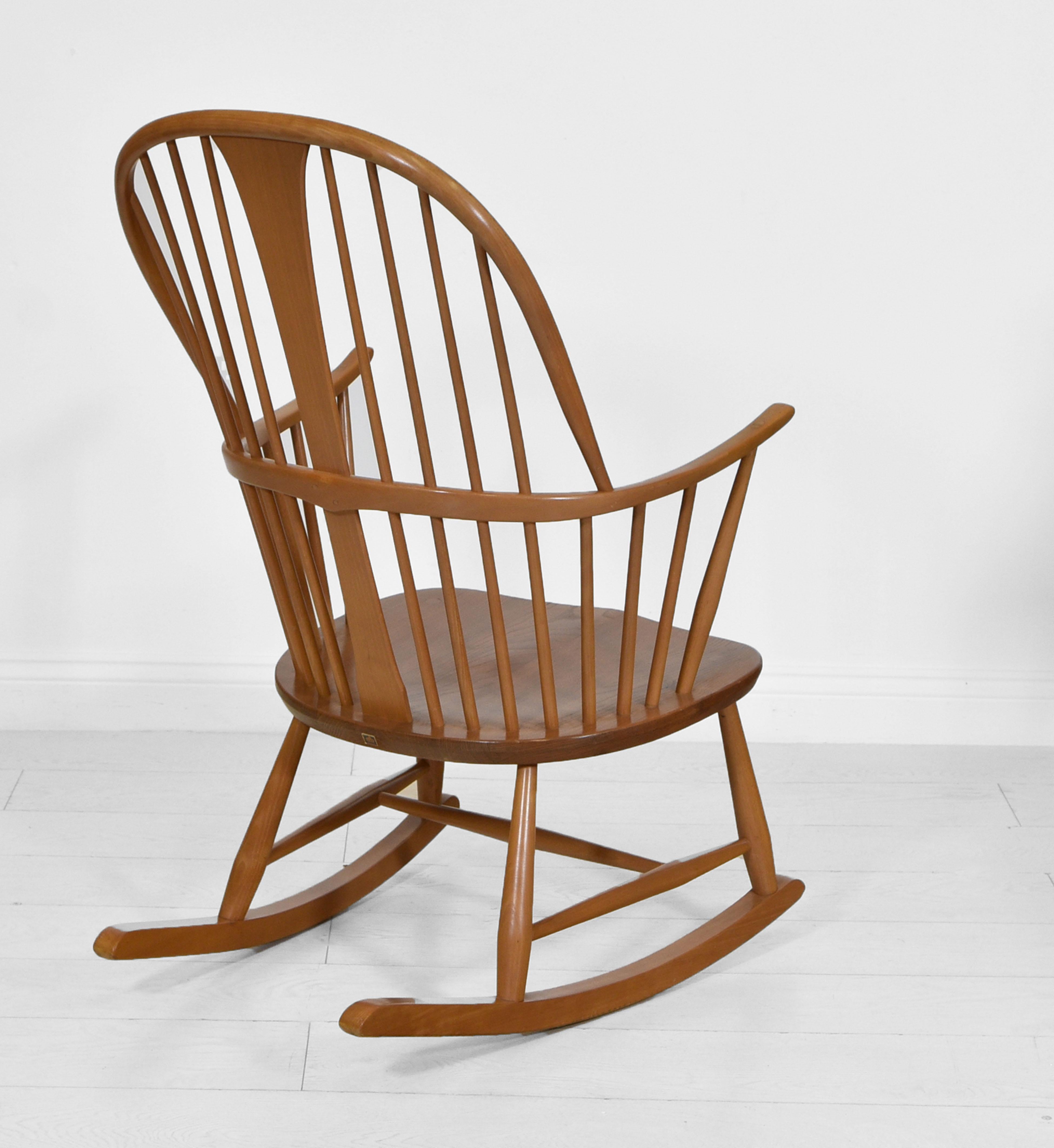vintage ercol rocking chair