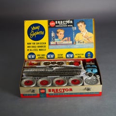 Vintage Erector Rocket Launcher Set by Gilbert, Young Engineers, NIB, C1950