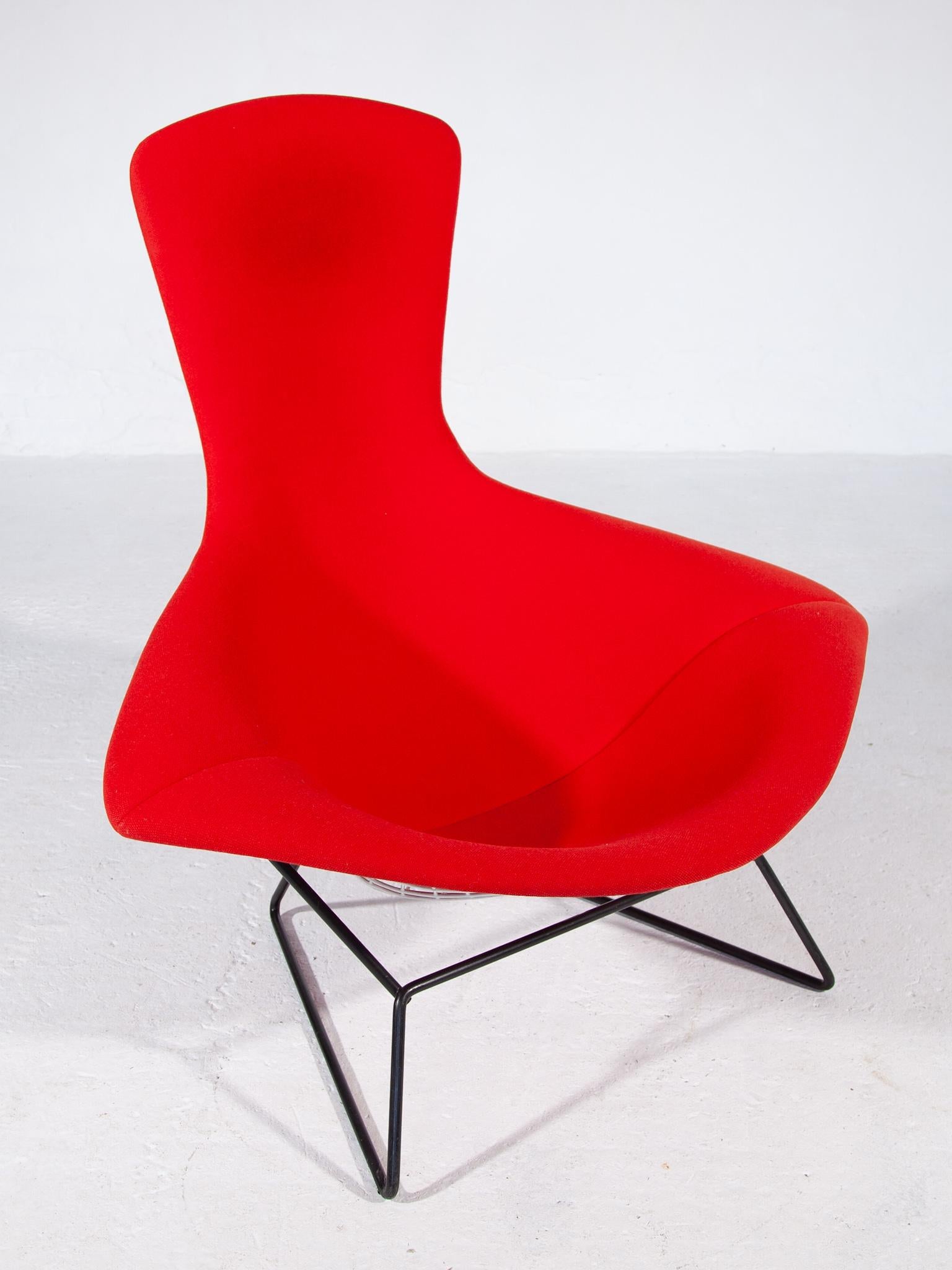Mid-Century Modern Harry Bertoia fauteuil de salon ergonomique vintage avec oiseaux pour Knoll en vente