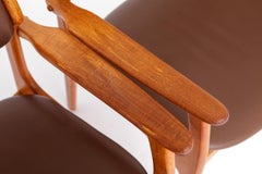 Vintage Erik Buch Model 49 Armchairs in Teak, Denmark 1960s – Set of 2