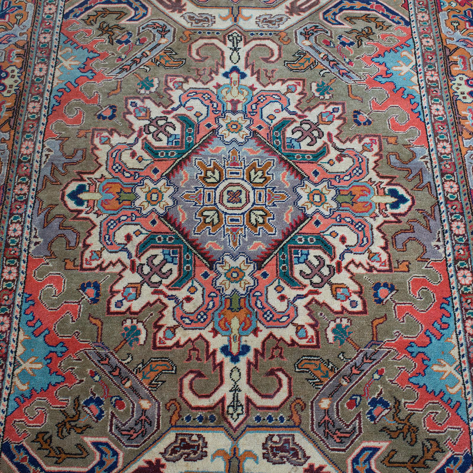Erivan Rug, Caucasian, Woven, Hall, Living Room, Carpet, Late 20th Century For Sale 6