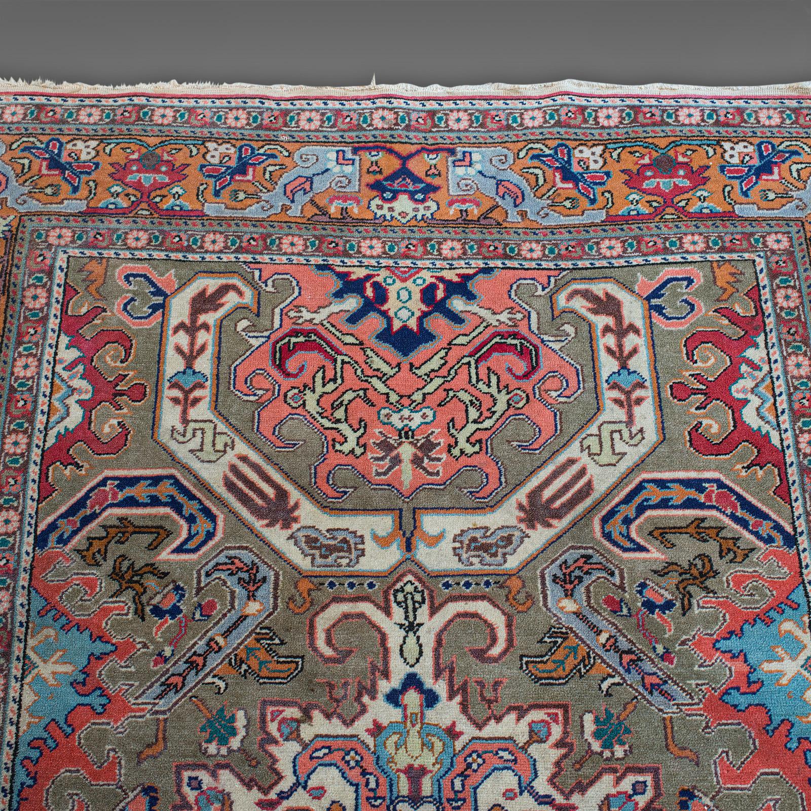 Erivan Rug, Caucasian, Woven, Hall, Living Room, Carpet, Late 20th Century For Sale 7