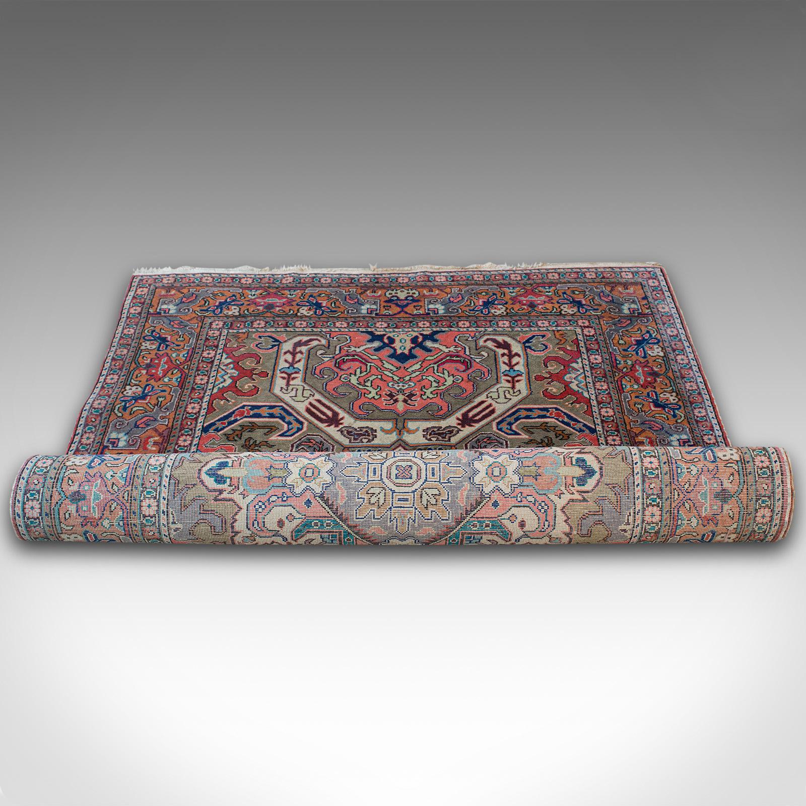 Erivan Rug, Caucasian, Woven, Hall, Living Room, Carpet, Late 20th Century For Sale 8