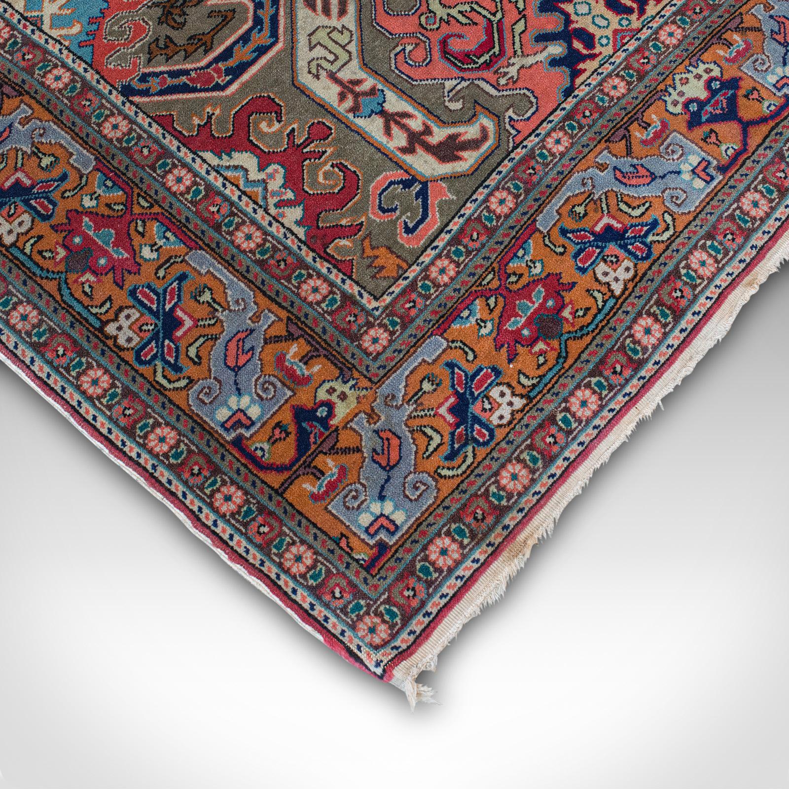 Erivan Rug, Caucasian, Woven, Hall, Living Room, Carpet, Late 20th Century For Sale 2