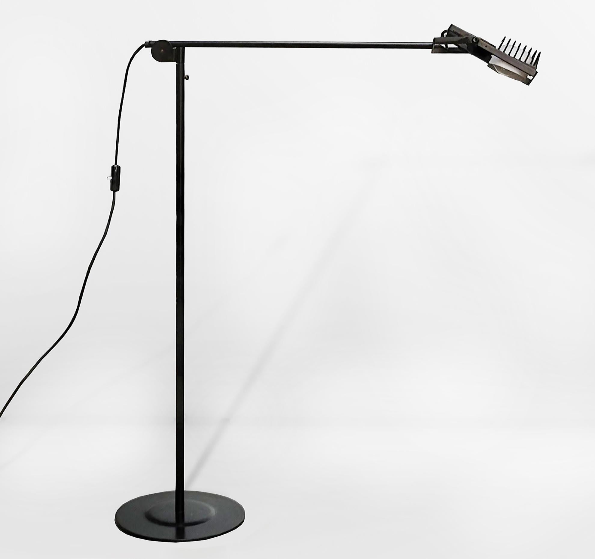 Acciaio Lampada d'epoca Ernesto Gismondi 