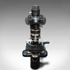 Vintage Ernst Leitz Microscope, German, Dialux, Scientific Instrument, C.1960