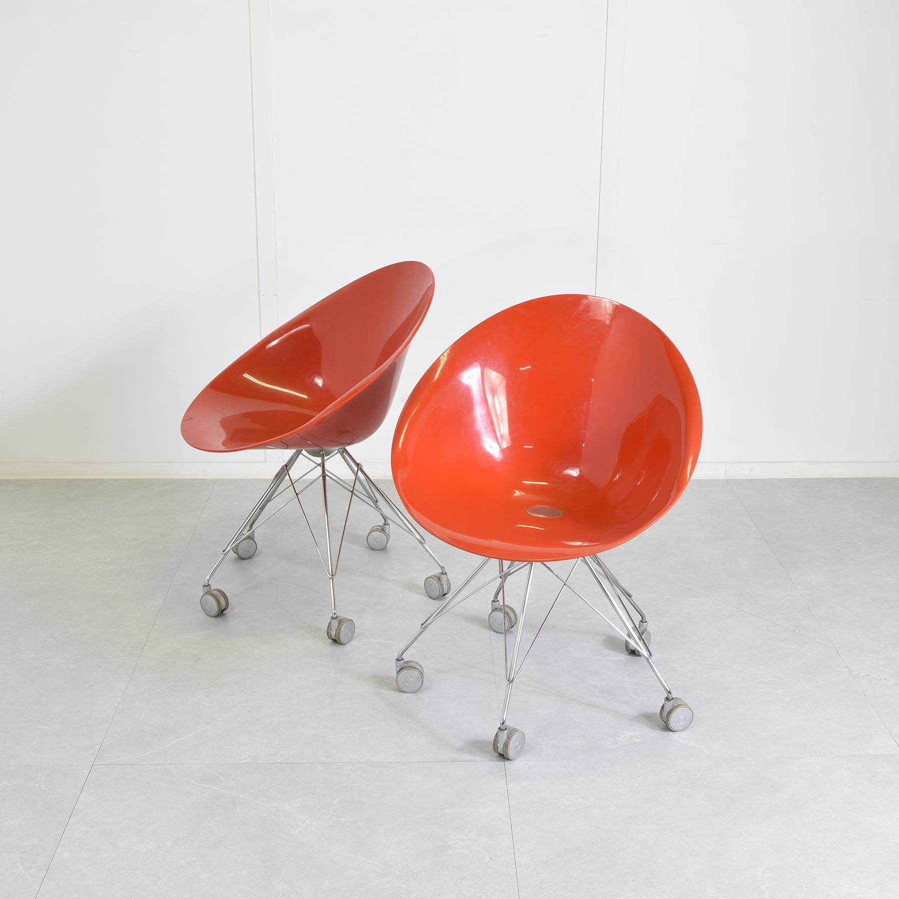 Italian Vintage Eros Eiffel Chair by Philippe Starck for Kartell Italy For Sale