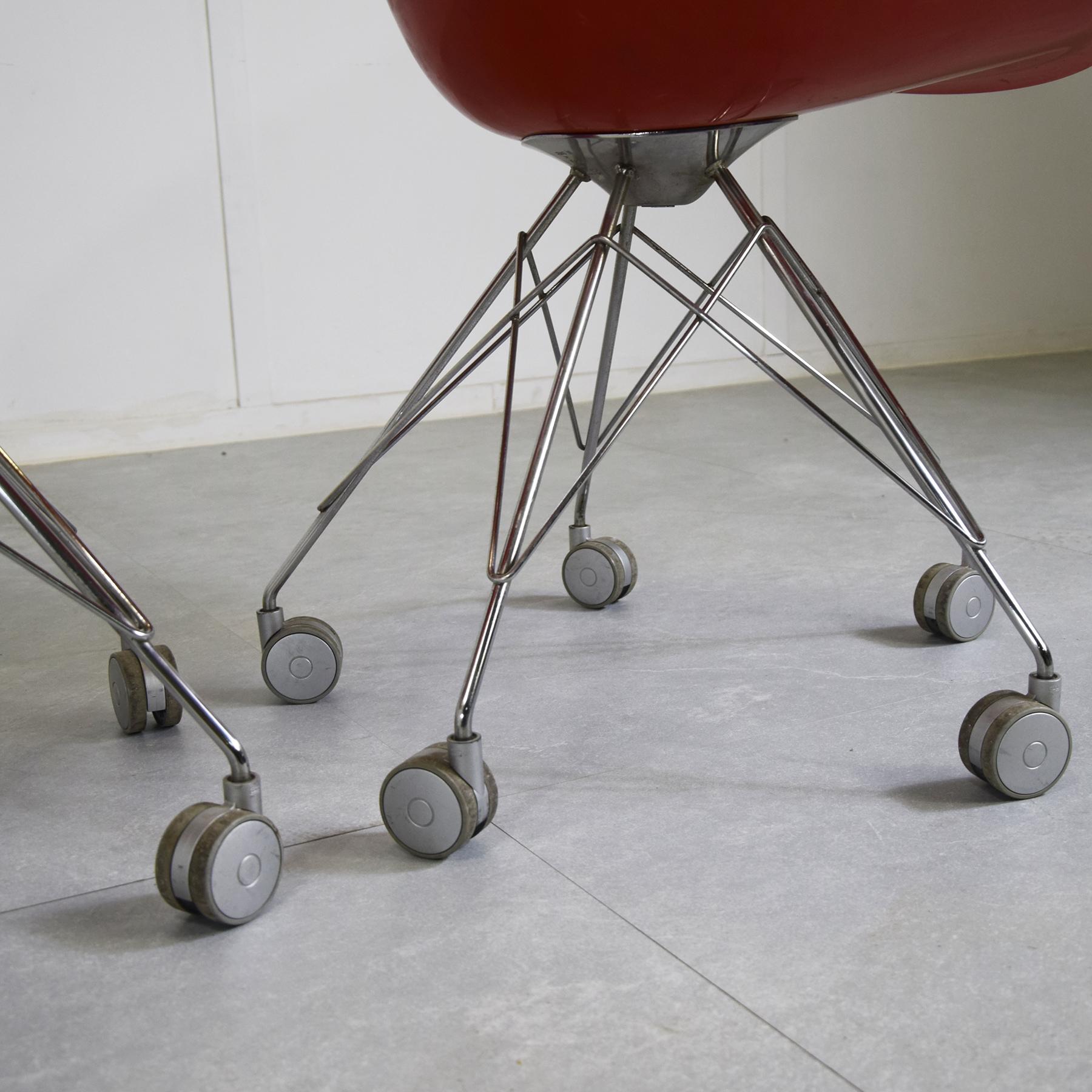 Vintage Eros Eiffel Chair by Philippe Starck for Kartell Italy For Sale 2