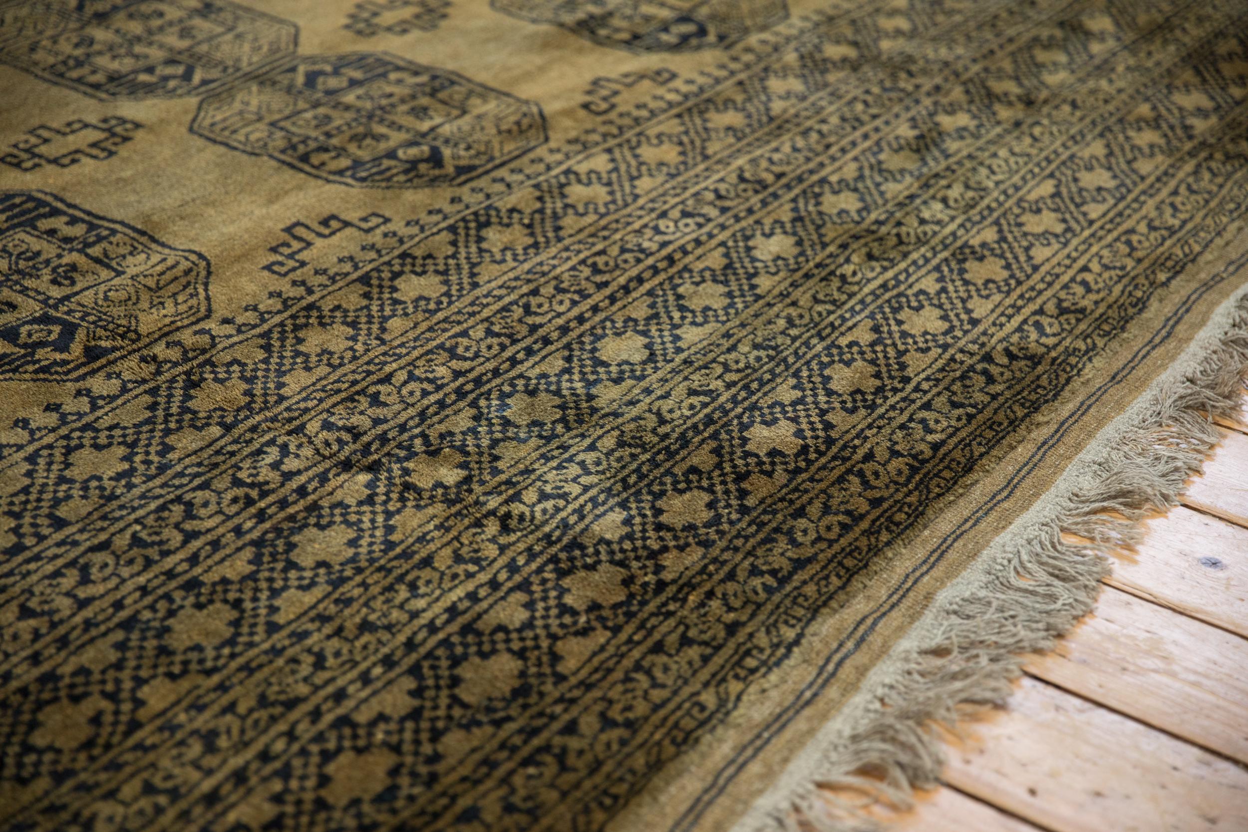 Hand-Knotted Vintage Ersari Carpet  For Sale