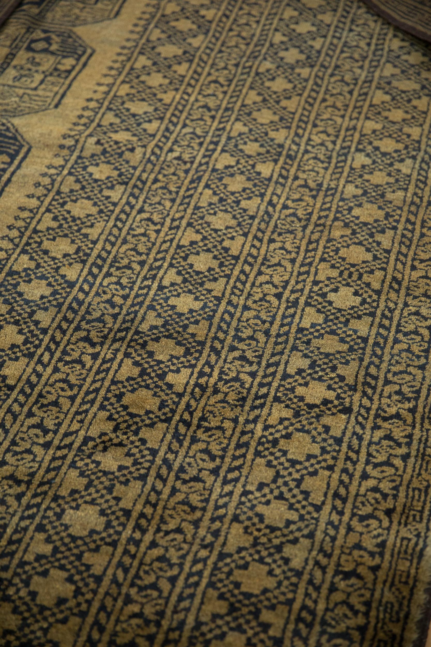 Wool Vintage Ersari Carpet  For Sale