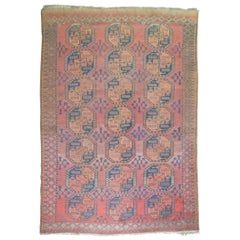 Vintage Ersari Tribal Room Size Rug