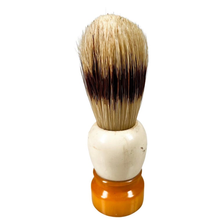 Vintage Erskine 200 Sterilised Barber Shop Shaving Brush For Sale at