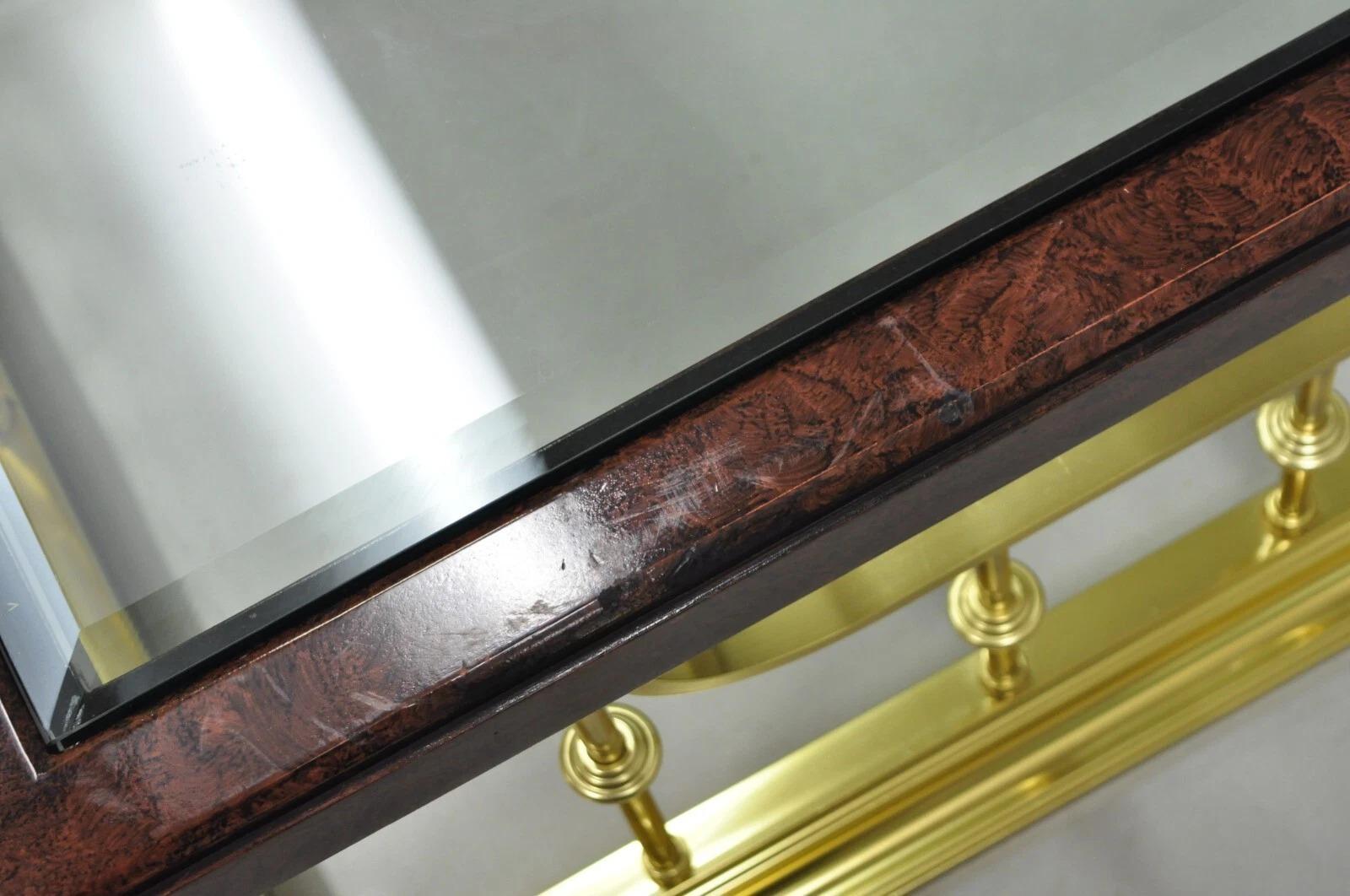 Laiton Table basse carrée 42