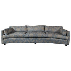Vintage Erwin Lambeth Sofa Reupholstered in Robert Kime Fabric