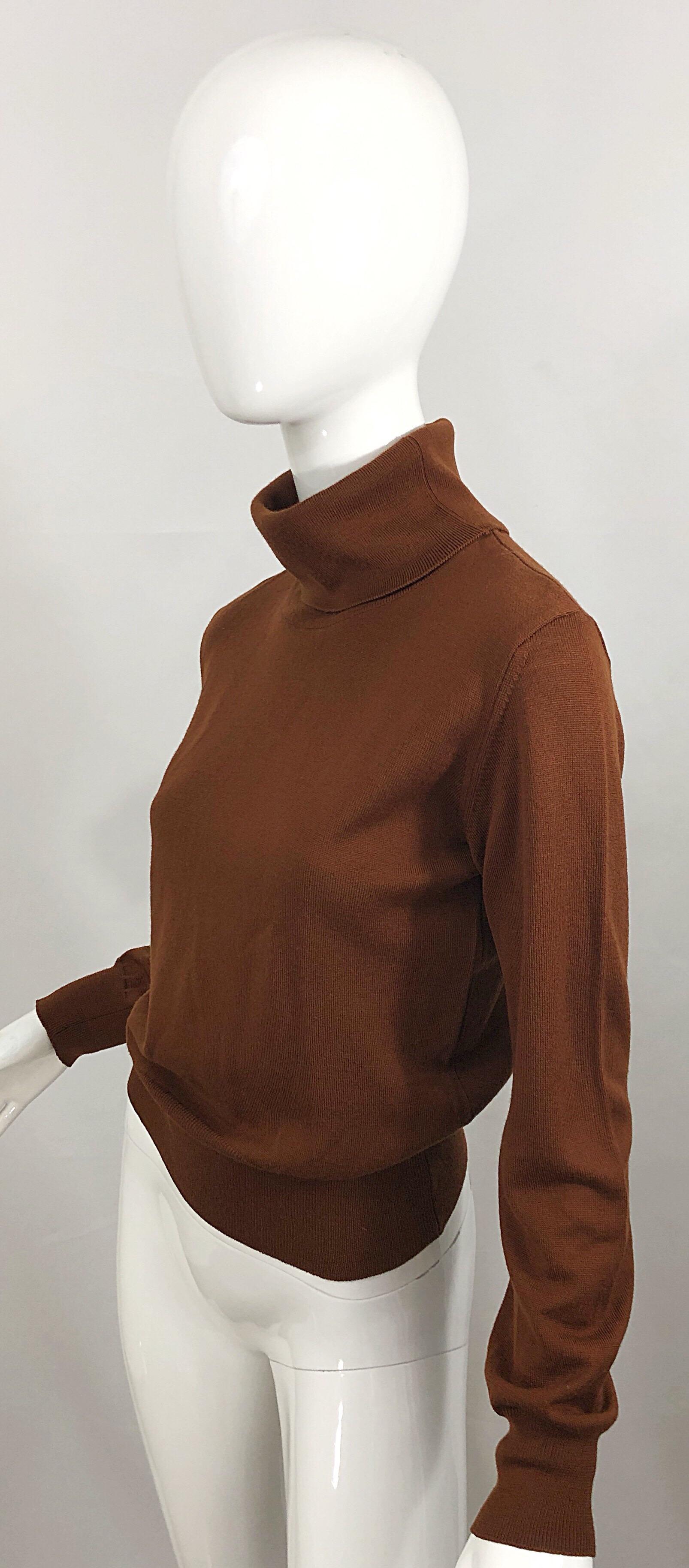 caramel brown sweater