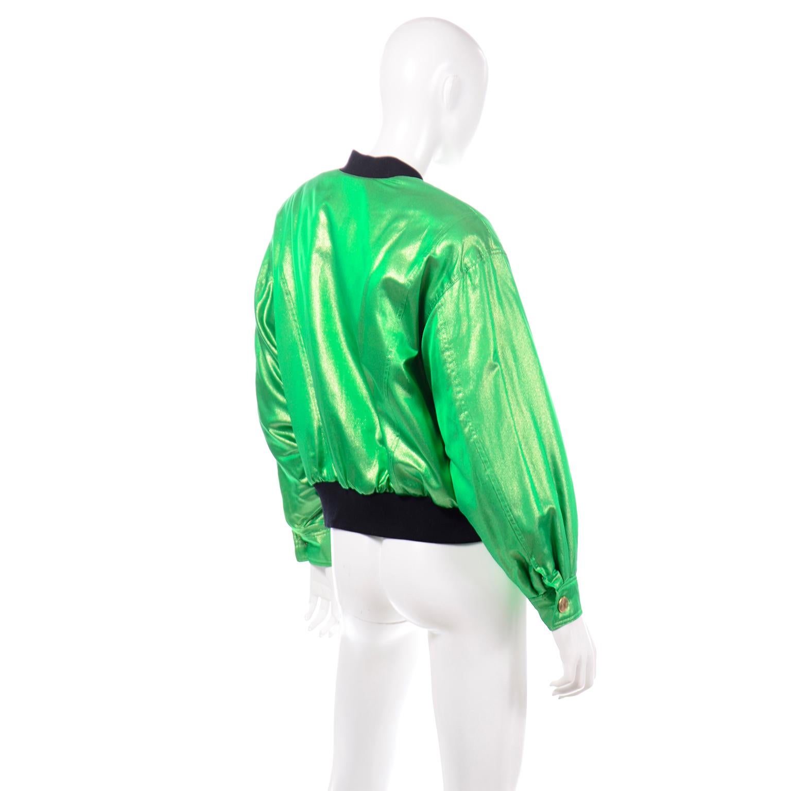 green heart jacket