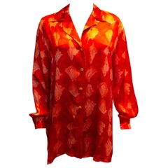 Retro Escada  Silk Shirt