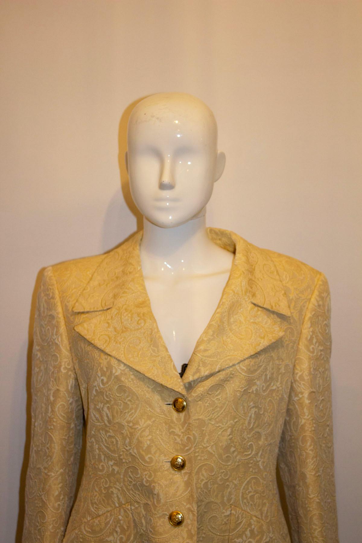 Women's Vintage Escada Silk /Wool Mix Jacket For Sale