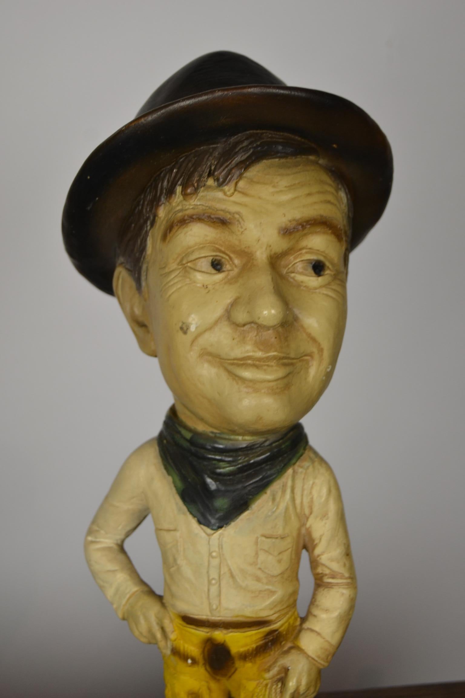 Vintage Esco Statue Will Rogers, 1972 For Sale 2